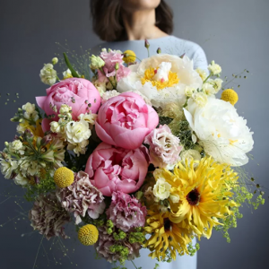Pastel Iris Arrangement